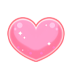 A small pink heart icon.